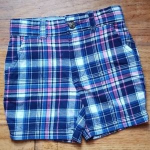 Plaid Toddler Shorts (NWT)